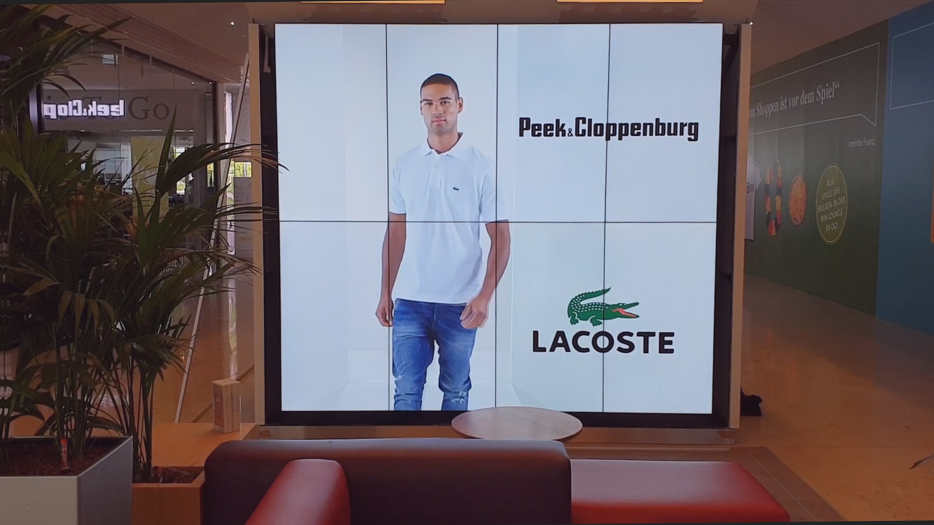 Video wall Peek & Cloppenburg afbeelding