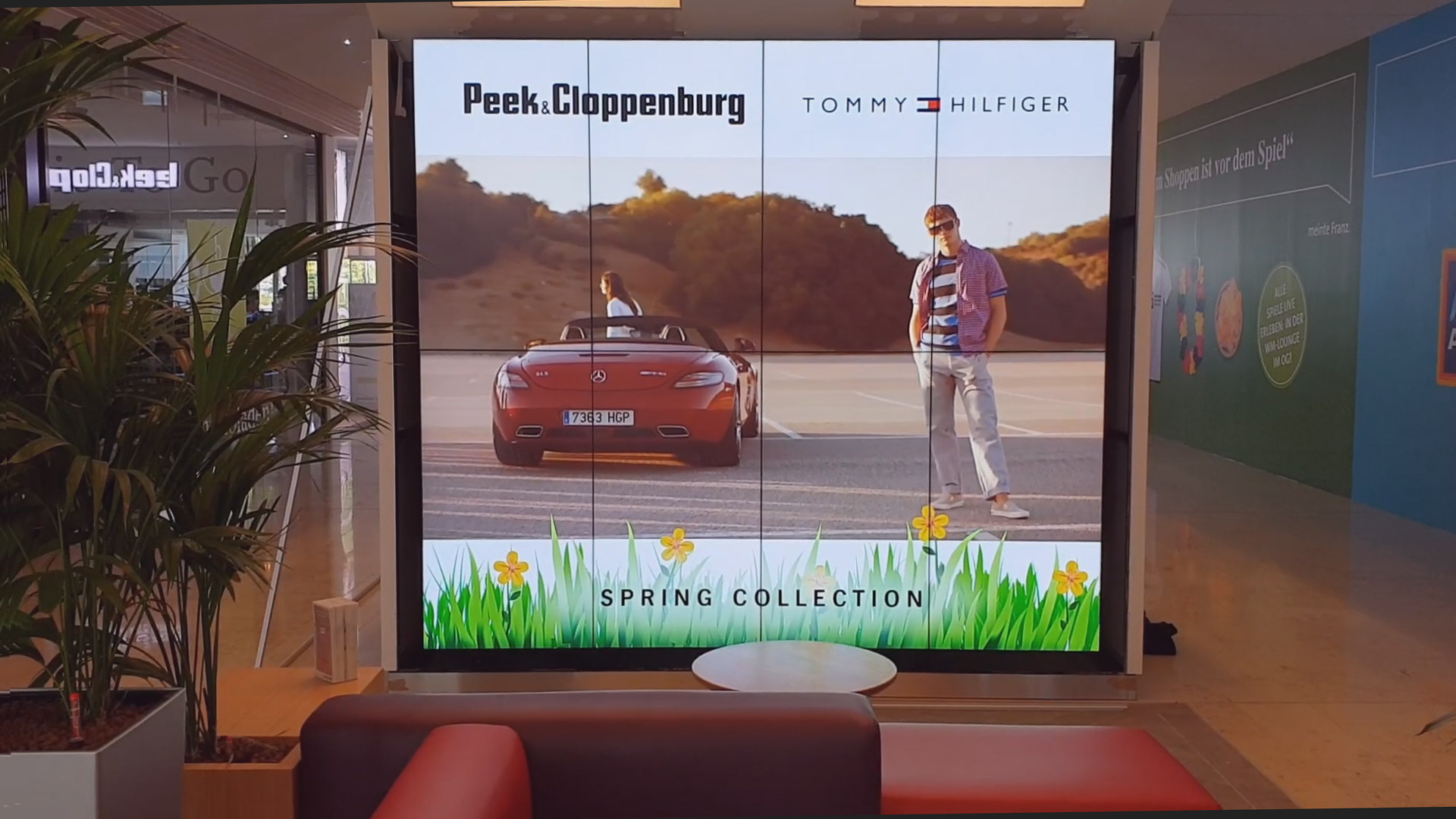 Video wall Peek & Cloppenburg afbeelding