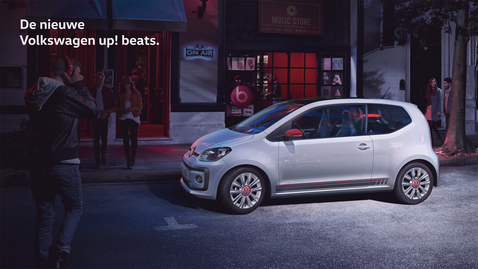 Touchscreen applicatie ter introductie nieuwe Volkswagen up! beats afbeelding