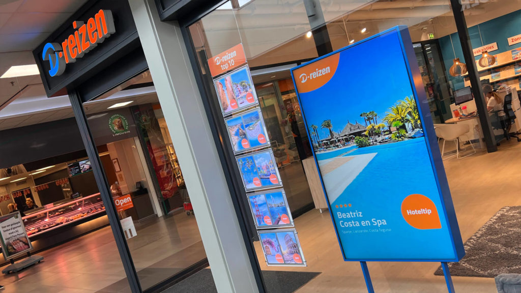 D-reizen zet Digital Signage in na succesvolle pilot