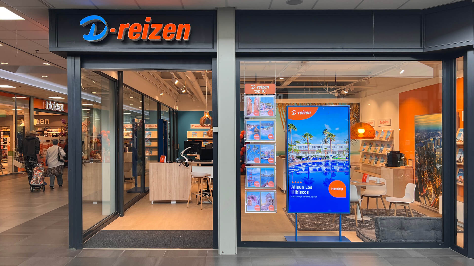 D-reizen zet Digital Signage in na succesvolle pilot afbeelding