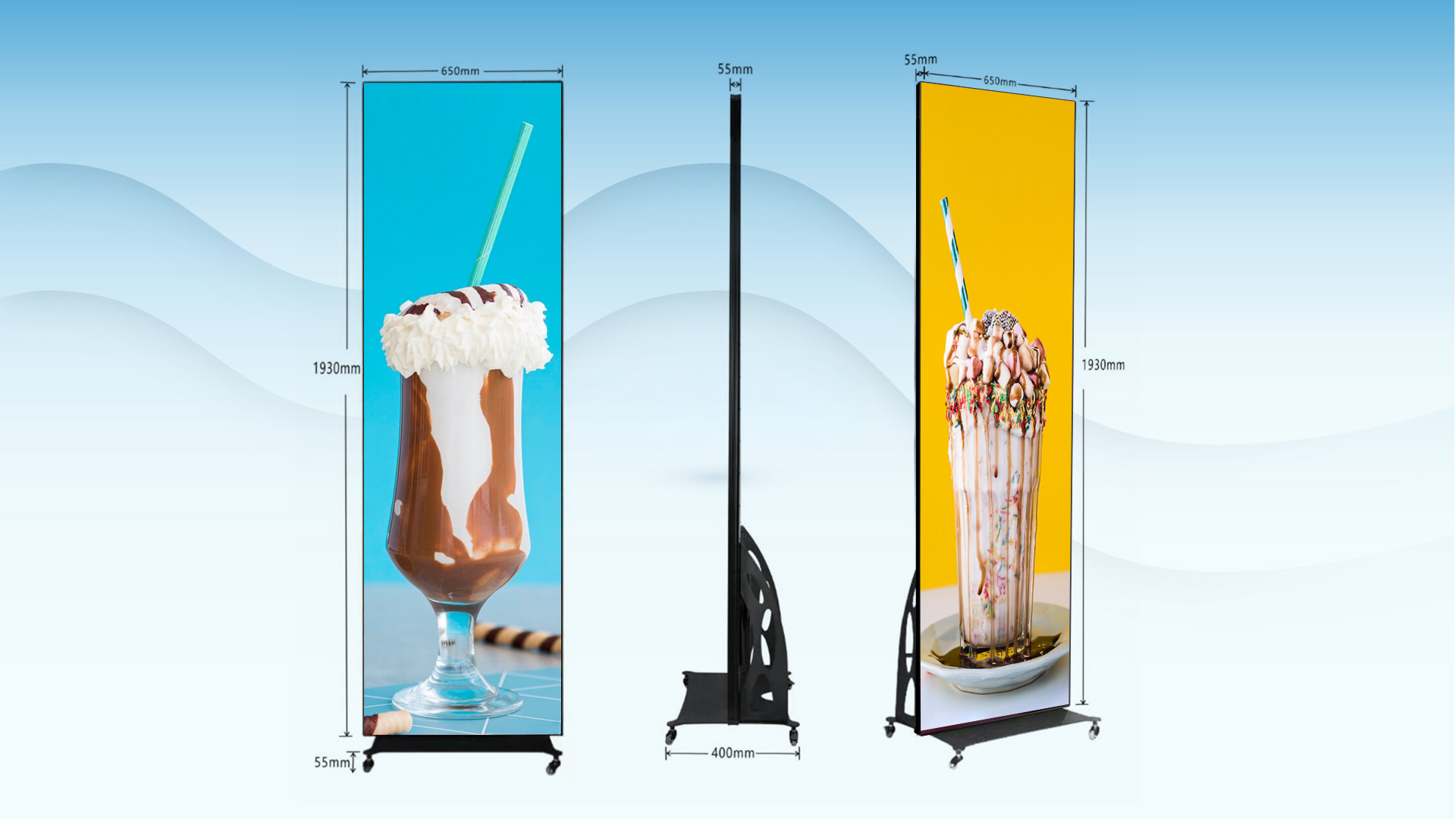 Ultra-Slim LED Poster afbeelding