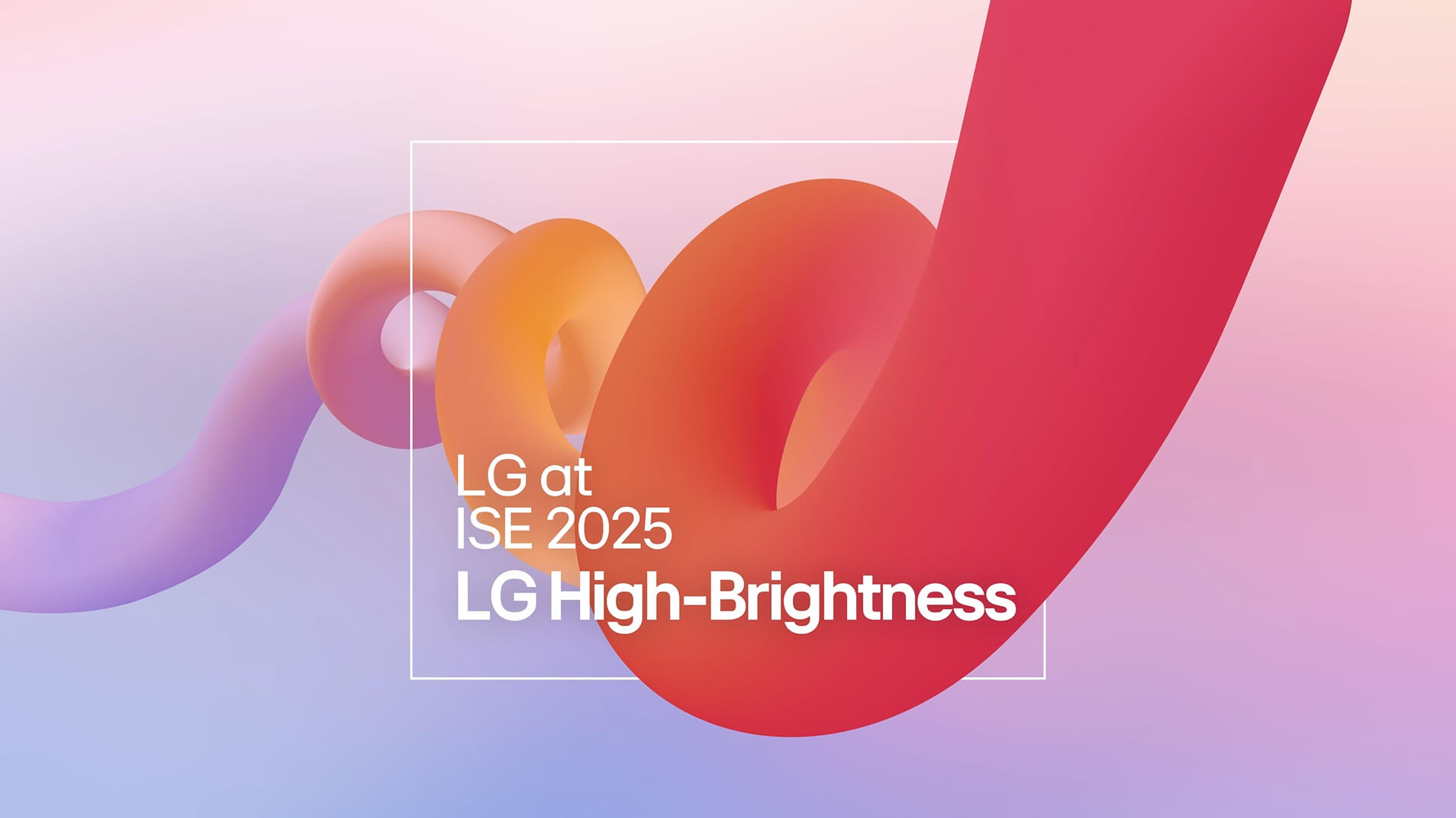 LG High-Brightness – gepresenteerd tijdens ISE 2025 – nu beschikbaar bij Creative Action afbeelding